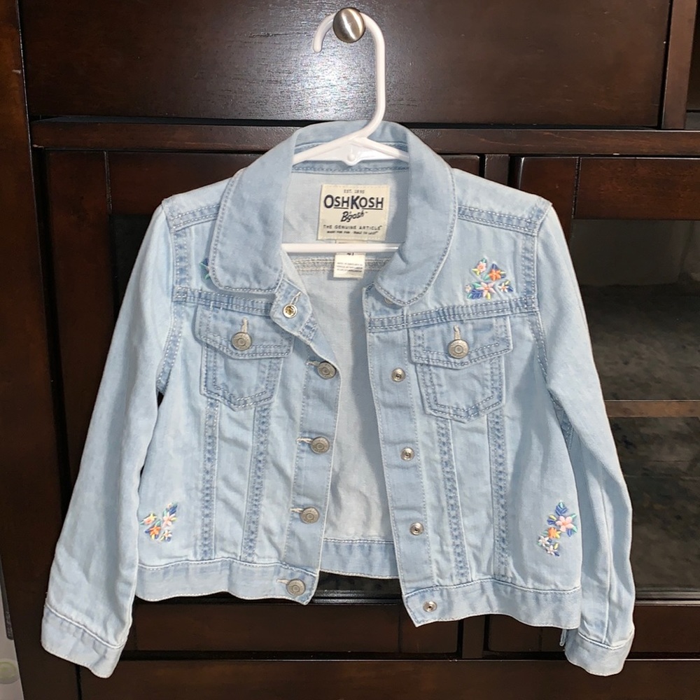Oshkosh B’gosh | Light Blue Button-Up Jean Jacket | Never Worn | 4T